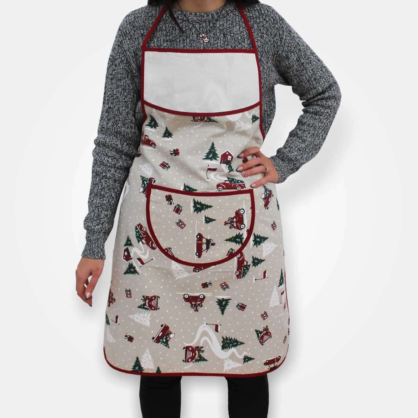 I Ricami del Cuore Grembiuli natalizi Grembiule Intero da Cucina – XPNA15.04 8 I Ricami del Cuore Grembiuli natalizi Grembiule Intero da Cucina – XPNA15.04 8