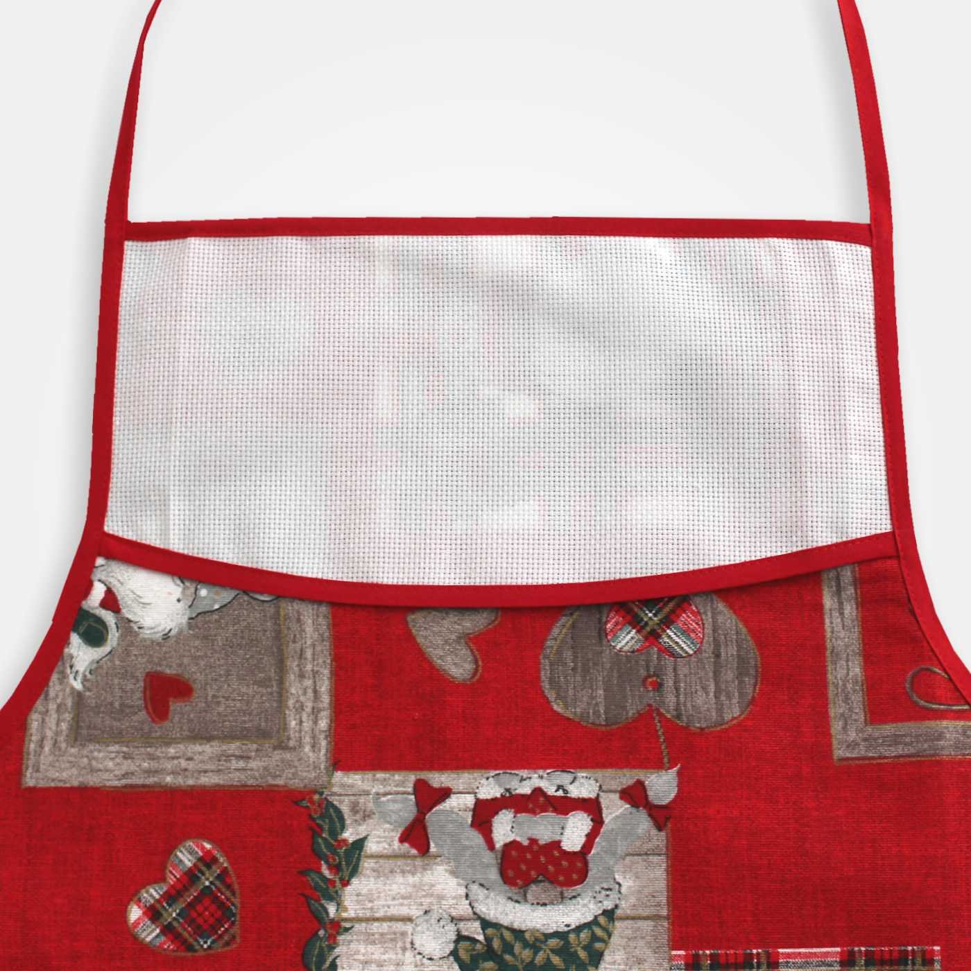 I Ricami del Cuore Grembiuli natalizi Grembiule Intero da Cucina – XPNA15.04 11 I Ricami del Cuore Grembiuli natalizi Grembiule Intero da Cucina – XPNA15.04 11