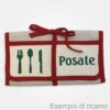 I Ricami del Cuore Cucina Porta Posate 12 pz con Tela AIDA – CU715 9