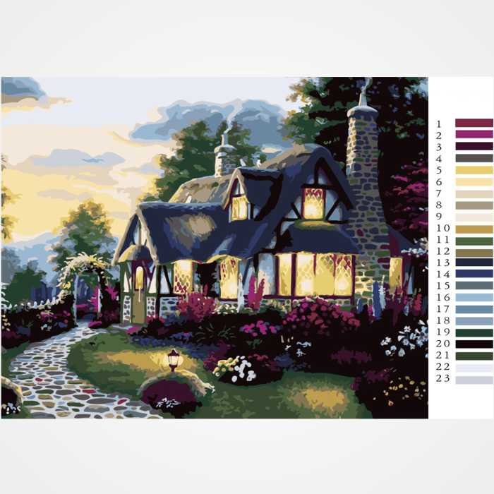 I Ricami del Cuore Diamond Painting Diamond Painting Cottage – DP7 2