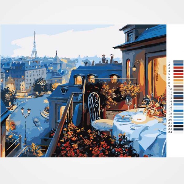 I Ricami del Cuore Diamond Painting Diamond Painting Parigi – DP8 2