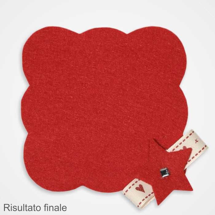 I Ricami del Cuore Kit fai da te Kit Sottobicchieri Fai da Te Natalizio – KIT102 2