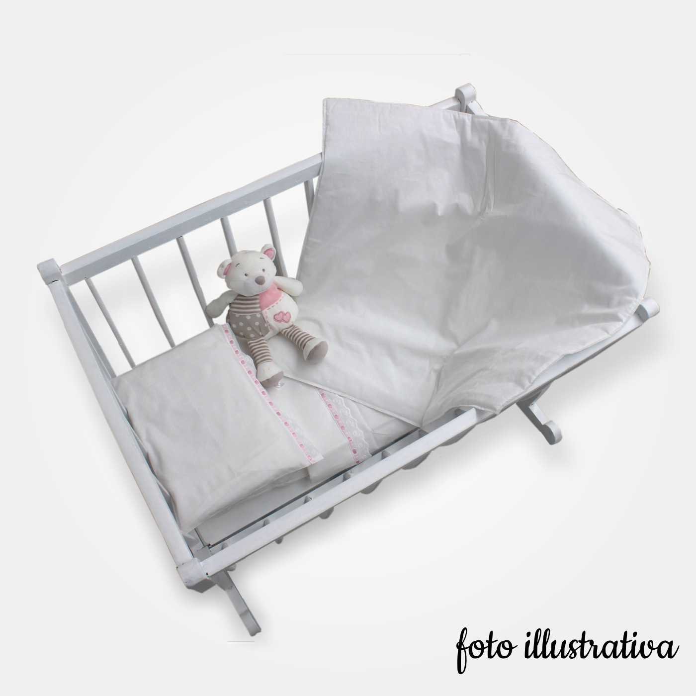 I Ricami del Cuore Culla IMBOTTITURA PIUMINO INVERNALE PER SACCO CULLA – LE353