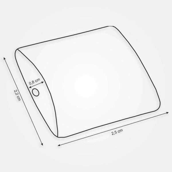 I Ricami del Cuore Bijoux fai da te 12 Perle Etniche Marmorizzate Quadrate – PE907 3