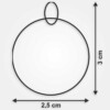 I Ricami del Cuore Bijoux fai da te Ciondolo Fiore – PT66 8