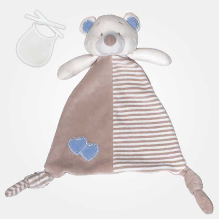 I Ricami del Cuore Peluches Orsetto con Bavaglino – PU18