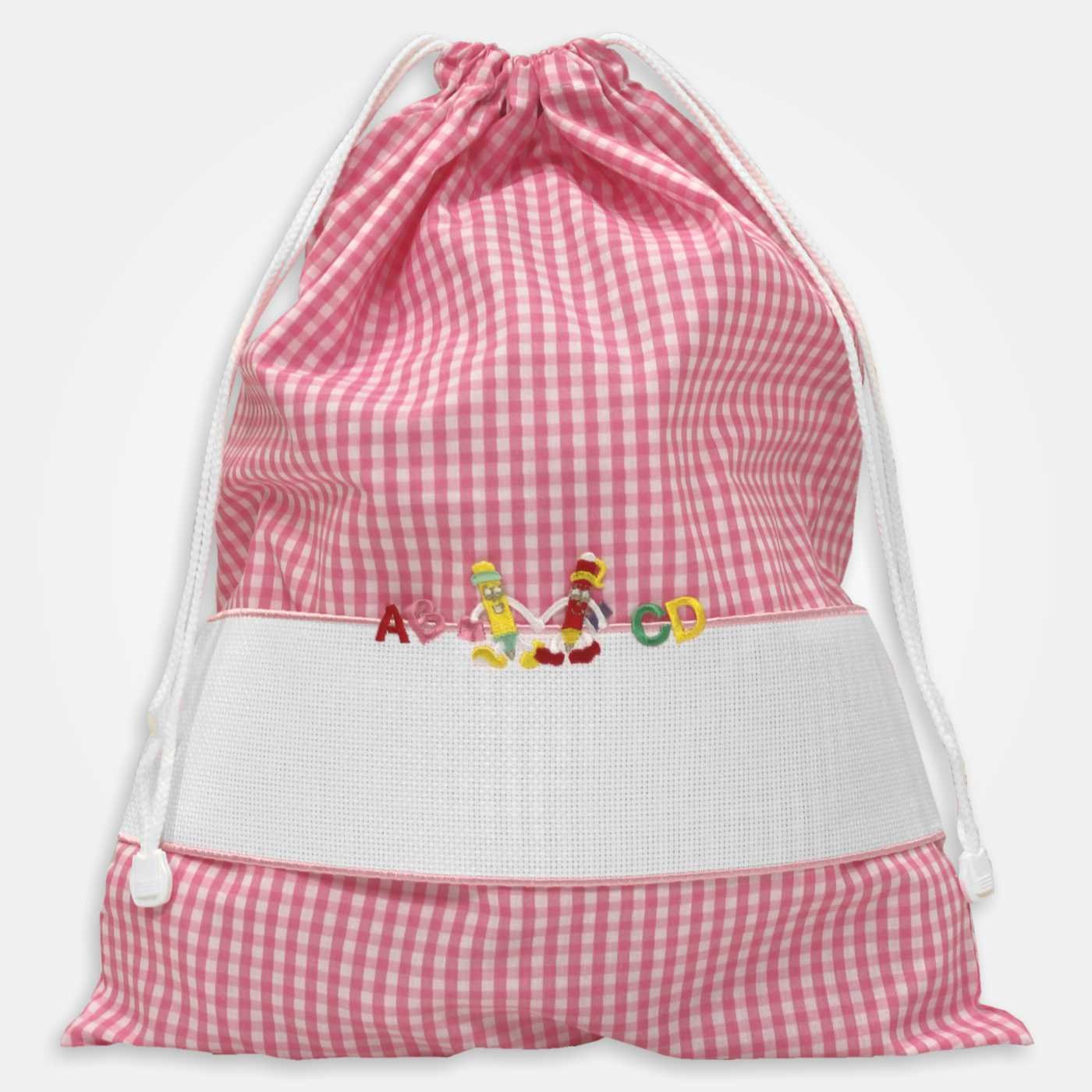 I Ricami del Cuore Linea Asilo Sacchetto asilo con Tela AIDA – SA113