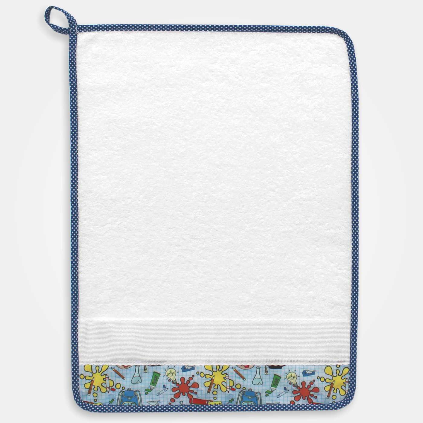 I Ricami del Cuore Linea Asilo Salvietta Asilo con Tela AIDA Applicata – SA805.53