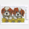 I Ricami del Cuore Kit ricamo Kit Ricamo Cagnolini – KIT30515 7