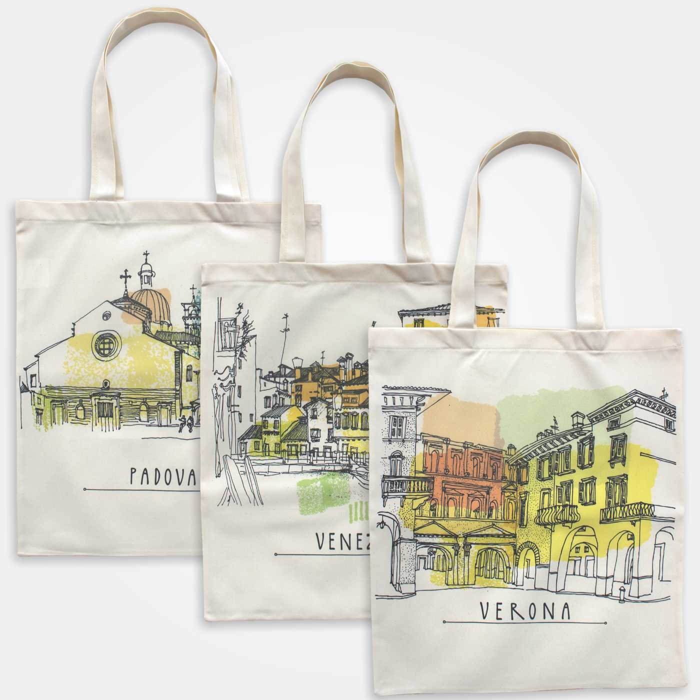 I Ricami del Cuore Borse Borsa Shopper Città – XPBL7