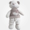 I Ricami del Cuore Culla Set Orso + Bavaglino Decorativo + Copertina Culla – XPLE18 21